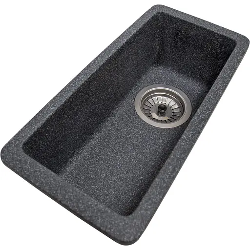 Кухонна мийка Romzha Mira U-160 Grafit (201) - фото 2