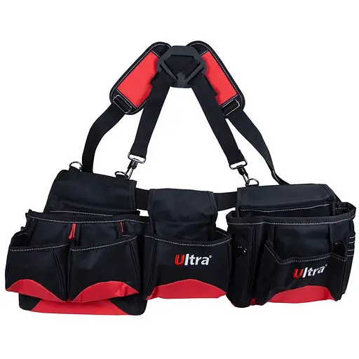 Пояс слюсарний з наплічниками Ultra 14 кишень 7425022 - фото 1