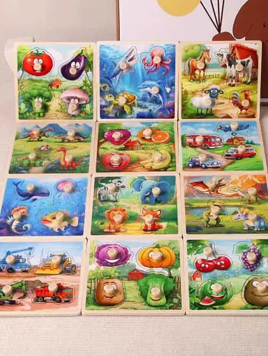 Вкладиші дерев’яні, C71000 (В асортименті) - фото 3