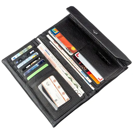 Кожаный женский кошелек-клатч ST Leather 19х10 см acs0015127 - фото 3