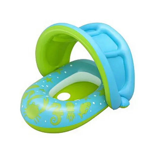 Дитячий надувний плотик 34091(Blue-Green) розмір 80х85 см