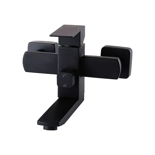 Змішувач для ванни Globus Lux Sicilia SBQ-102N-BB Чорний матовий - фото 2