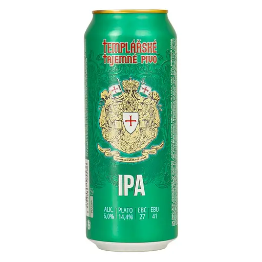 Пиво Templarske IPA светлое фильтрованное 6% 0.5 л - фото 4