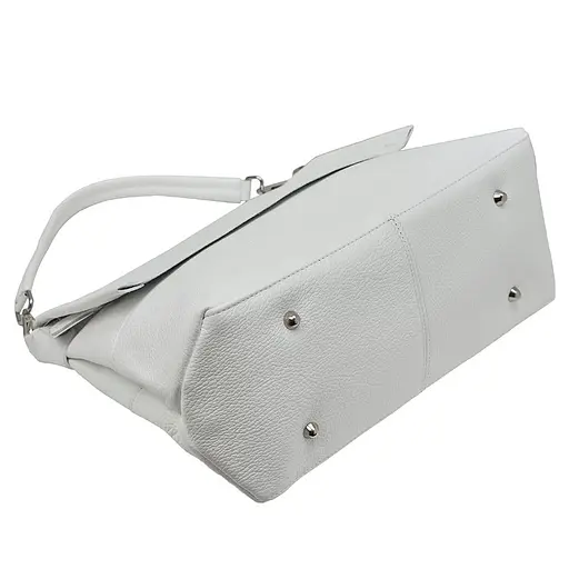 Кожаная женская сумка Virginia Conti 33х23х14 см sum0028625 - фото 5