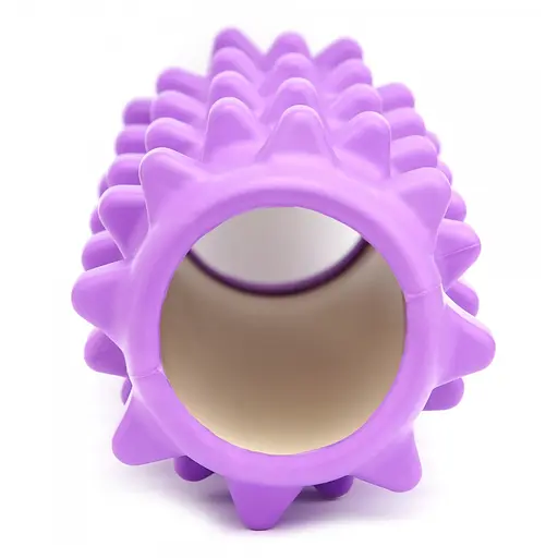 Масажний ролик Cornix EVA 33 x 14 см (валик, ролер) XR-0322 Violet - фото 5