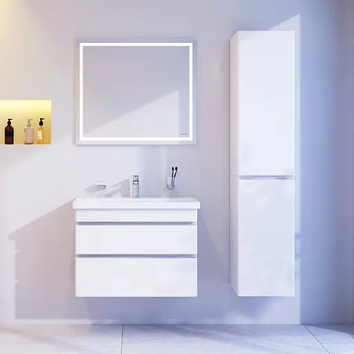 Тумба з умивальником AM.PM Hit підвісна 75 см білий M93A-FHX0752-WC0752WG38 Білий - фото 4