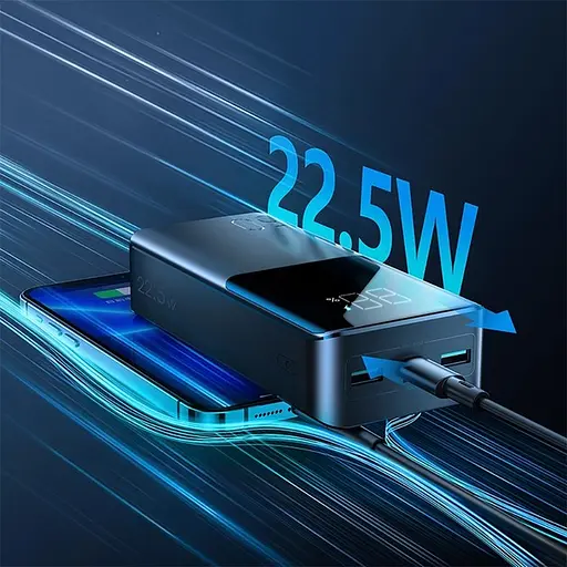 Зовнішній акумулятор Joyroom 30000mAh 30 W 22.5 W (JR-QP193) - фото 5