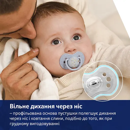 Пустушка LOVI Blossom силіконова динамічна 6-8 міс. 2 шт. блакитна (22/923boy) - фото 14