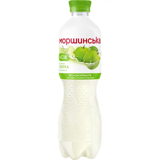 Напій Моршинська зі смаком яблука негазований 0.5 л - фото 1