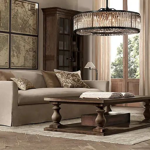 Люстра чорна з графітовими пластинами Ø 80 см | Арт. MJ 160-800 BK | Line F - фото 4