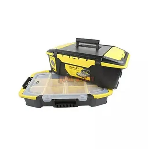 Система хранения Stanley Click &amp; Connect 2 в 1 ящик + органайзер (STST1-71962) - фото 2