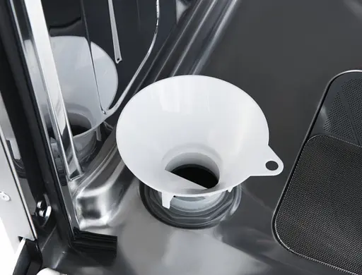 Посудомоечная машина Hansa ZWM 536 WH настольная, 6 комплектов A+, 55 см, дисплей, белый - фото 4