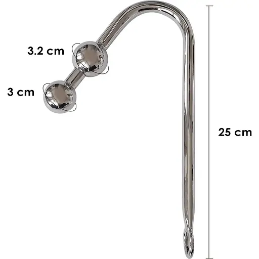 Бондажний набір Art of Sex Blanca Bondage set With Anal hook №3 із металевим анальним гаком - фото 2