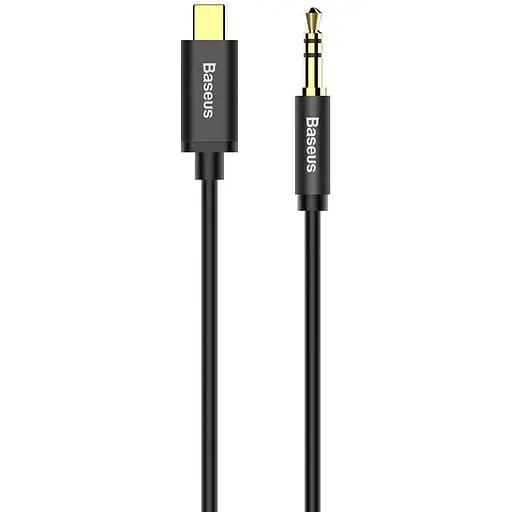 Кабель Baseus Yiven Type-C male To 3.5 male Audio Cable M01 Черный