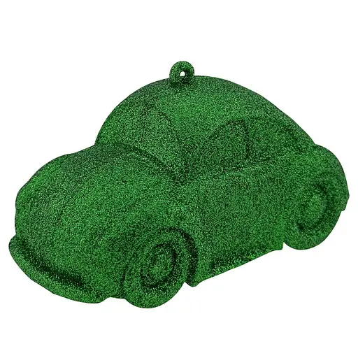 Елочная игрушка MIS LT Машинка 11,5х6,5х6 см зеленый - фото 1