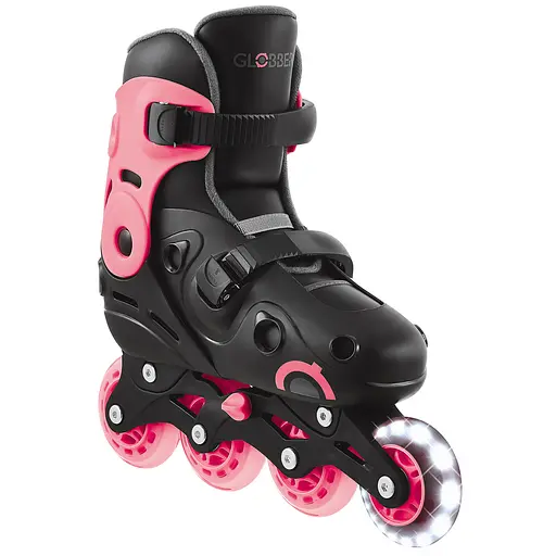 Роликові ковзани Globber Go Scates Lights р.34-37 до 60 кг 5+ років коралові (785-110) - фото 3