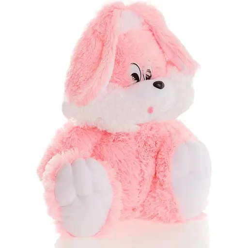 Зайчик сидячий Alina 110 см рожевий
