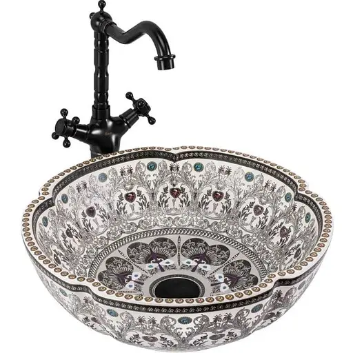 Умивальник Rea Asanti накладний REA-U7506, Цветной - фото 1