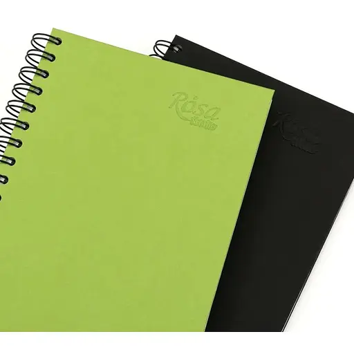 Блокнот на спіралі Rosa Studio A5 (14.8х21см) 100г/м2 80л фісташковий - фото 9