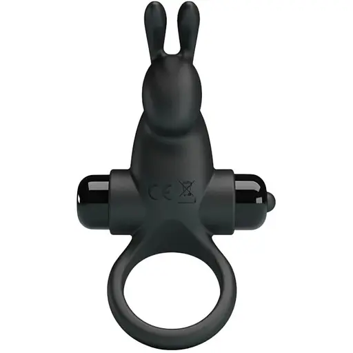 Эрекционное кольцо Pretty Love Vibrant Penis Ring I 11.3 см черный