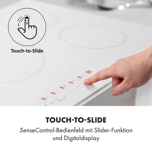 Вбудована індукційна варильна поверхня Klarstein Delicatessa 90 Hybrid (10035200) - фото 5