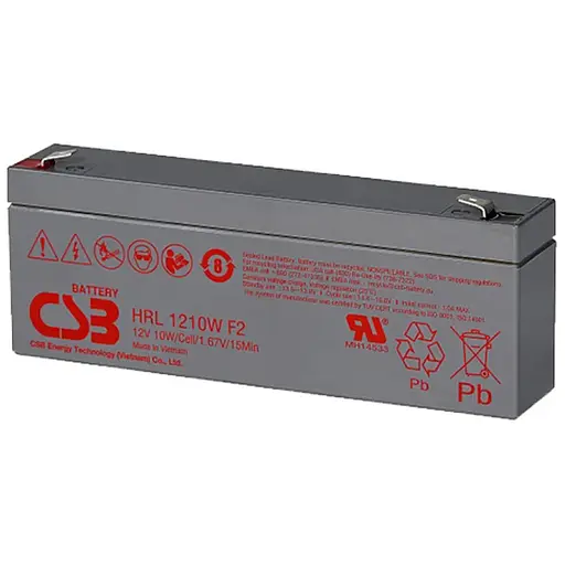 Аккумуляторная батарея CSB HRL1210WF2FR 12V 2.3Ah (178х34х64мм)