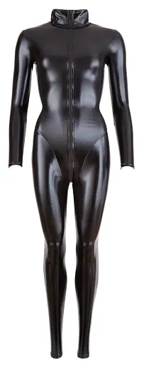 Комбінезон Cottelli Collection Party Jumpsuit Long Sleeves S чорний - фото 5