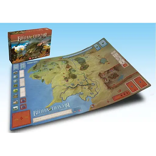 Війна Персня. Ігрове поле Geekach Games Делюкс War of the Ring Deluxe Game Mat укр. (GKCH028GM) - фото 1