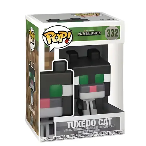 Фигурка POP Minecraft Черно-белый кот 10 см (2025-21) - фото 3