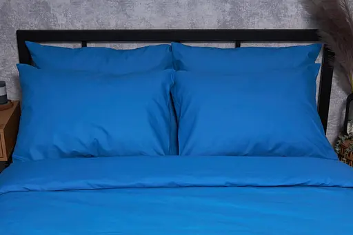 Комплект постельного белья Moon&Star Бязь Gold Люкс Sapphire King Size 220x240 наволочки 2х40х60 - фото 3