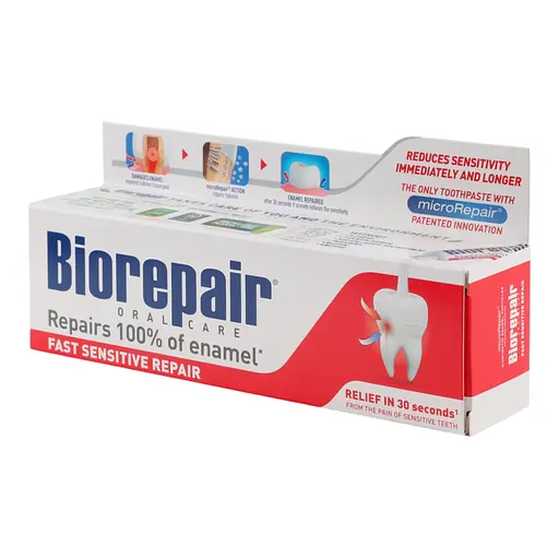 Зубна паста Biorepair Швидке позбавлення чутливості 75 мл - фото 3