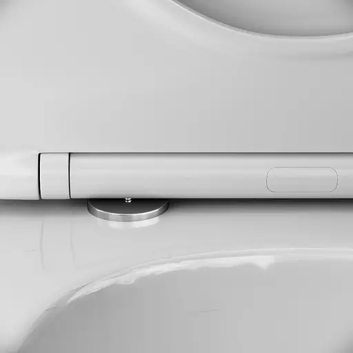 Унитаз подвесной AquaSpin Am.Pm Like с сиденьем микролифт белый CLA1900SC, Белый - фото 7