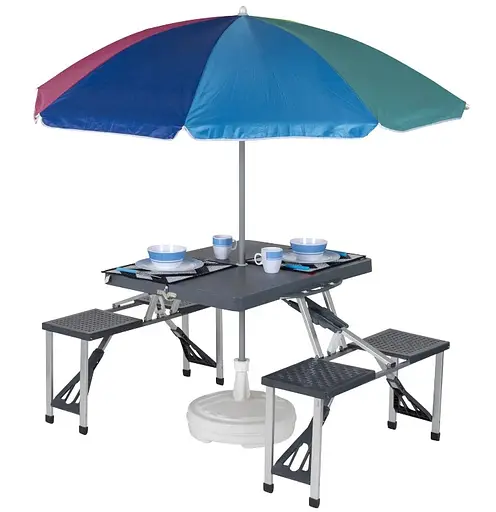 Стол Bo-Camp Basic Grey (1404374) (DAS301451) - фото 5