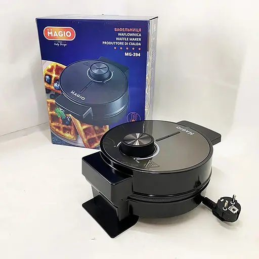 Вафельниця електрична MAGIO MG-394 для приготування бельгійських вафель 88304 - фото 7