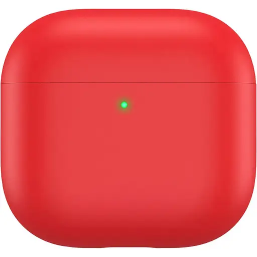 Чехол AhaStyle Ultra-Thin Colorful Silicone Case для Airpods 4 Red (CP-WG172-RD) [133830]