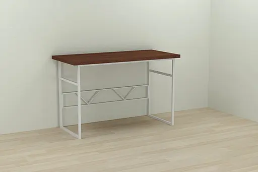 Компьютерный стол Ferrum-decor Райан 75x140x70 белый ДСП Венге 32мм (FRD-106051)