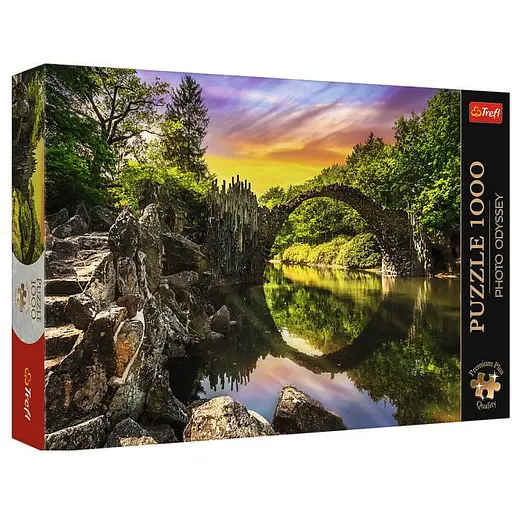 Пазл Trefl Фото Одиссея: Мост Ракоца в Кромлау Германия 1000 эл. (10811)