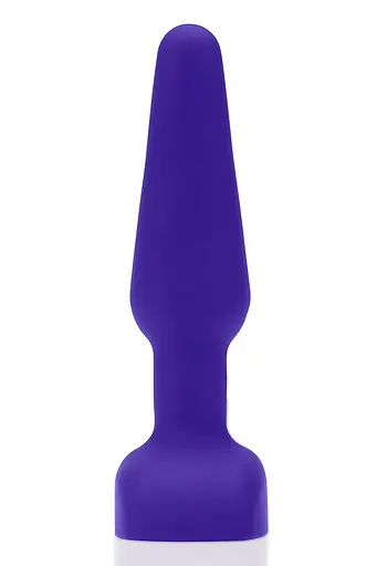 Анальна пробка B-Vibe Trio Plug 13.5 см (фіолетовий) - фото 5