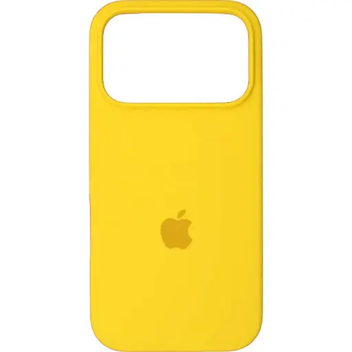 Чехол Silicone Case для Apple iPhone 17 Pro Max Yellow AA [145113]