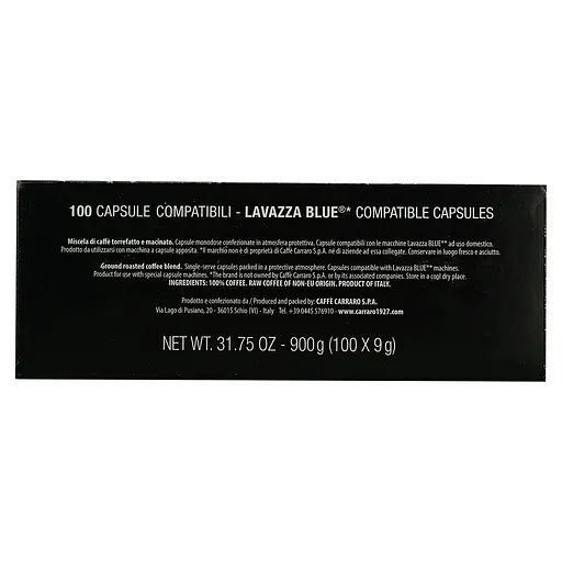 Уцінка. Кава в капсулах Carraro Lavazza Blue Primo Mattino, 100 капсул - фото 5