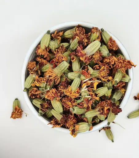 Бархатці червоні сушені квітки, 25 г