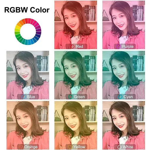 Кільцева USB RGBW LED лампа Puluz PKT3043 10"+ штатив 1.1 м - фото 6