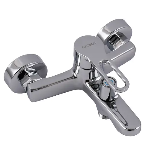 Смеситель для ванны Globus Lux Dolly GLD-0102N хромированный для установки в ванной комнате удобный и стильный - фото 5