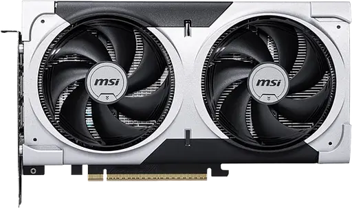 Відеокарта GeForce RTX 5060 Ti 8GB MSI Ventus 2X OC Plus (RTX 5060 Ti 8G VENTUS 2X OC PLUS) - фото 2