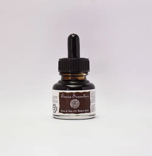 Чорнило для каліграфії Sennelier, 30 мл, Горіховий тон (Walnut Stain)