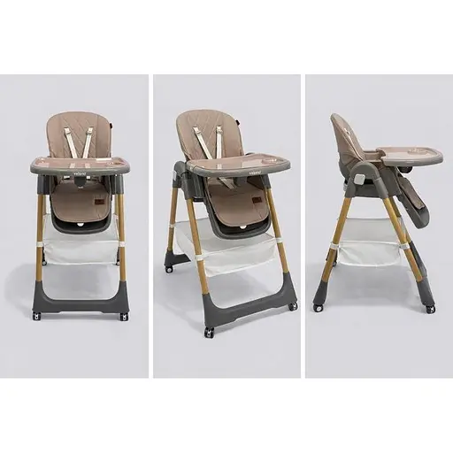 Стул для кормления ребенка VELANO Nexi, brown - фото 2