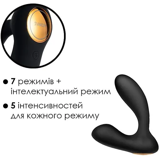 Интерактивный массажер простаты и вибратор точки G Svakom Vick Neo - фото 5