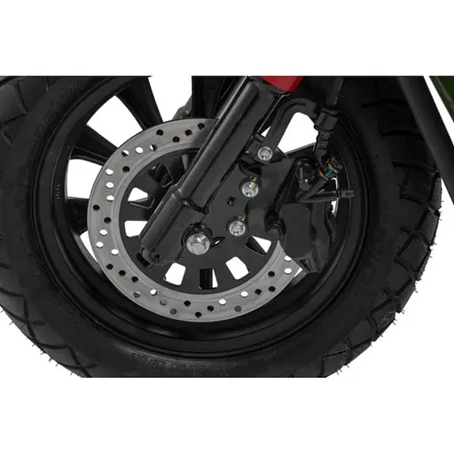 Электроскутер Двухместный Crosser CR-21 (2500W 76.8V/40Ah) Синий - фото 5