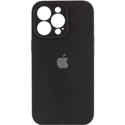 Чехол Epik Silicone Case Full Camera Protective AA для Apple iPhone 15 Pro Max 6.7 Черный/Black