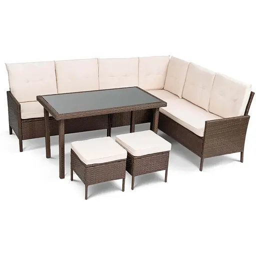 Садові меблі Di Volio Venice коричневі